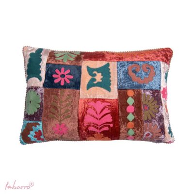 Sierkussen - Velvet - Fairtrade - Wereldwinkel Arnhem-Velp