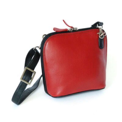 Schoudertas - Leer - Fairtrade - Wereldwinkel Arnhem-Velp